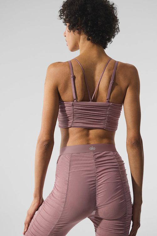 Airlift Mesh Cherish Bra - Smoky Quartz