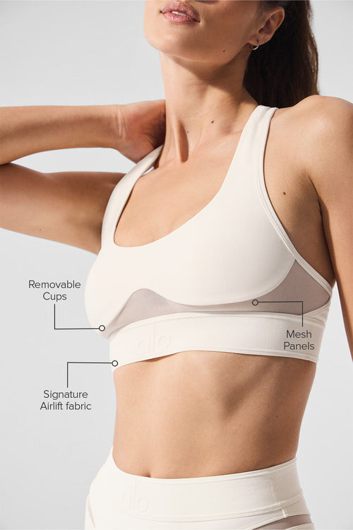 Airlift Rebel Bra - Ivory