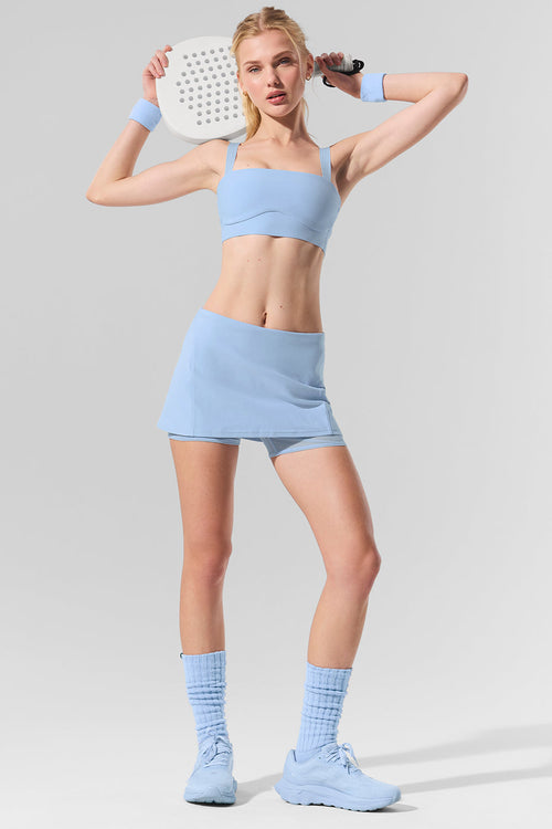 Alosoft Serve It Up Bra - Seashell Blue
