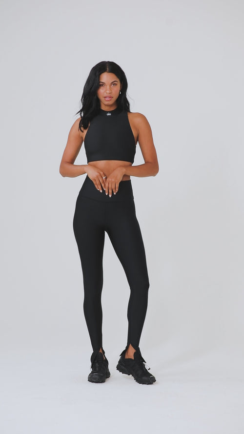 Airlift High-Waist Elongated Legging - Black