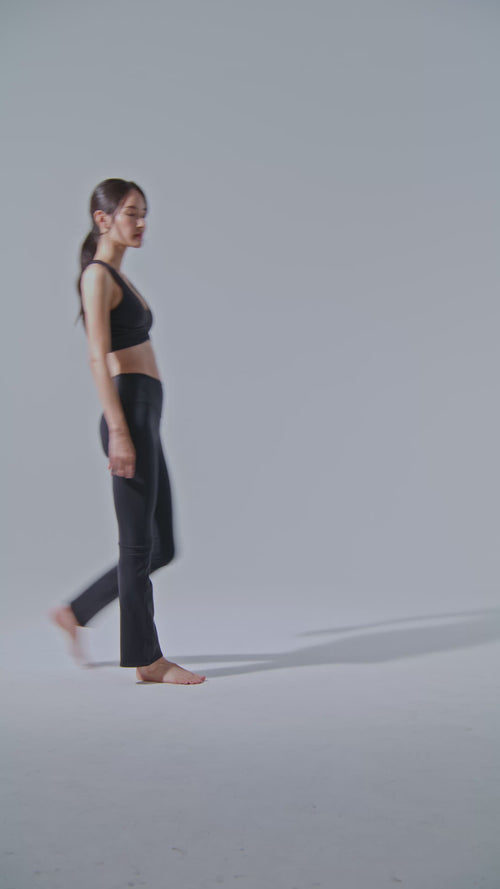 Airbrush High-Waist 7/8 Bootcut Legging - Espresso