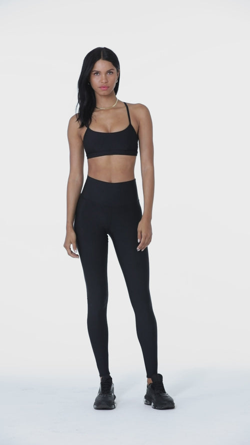 High-Waist Airlift Legging - Eclipse Blue