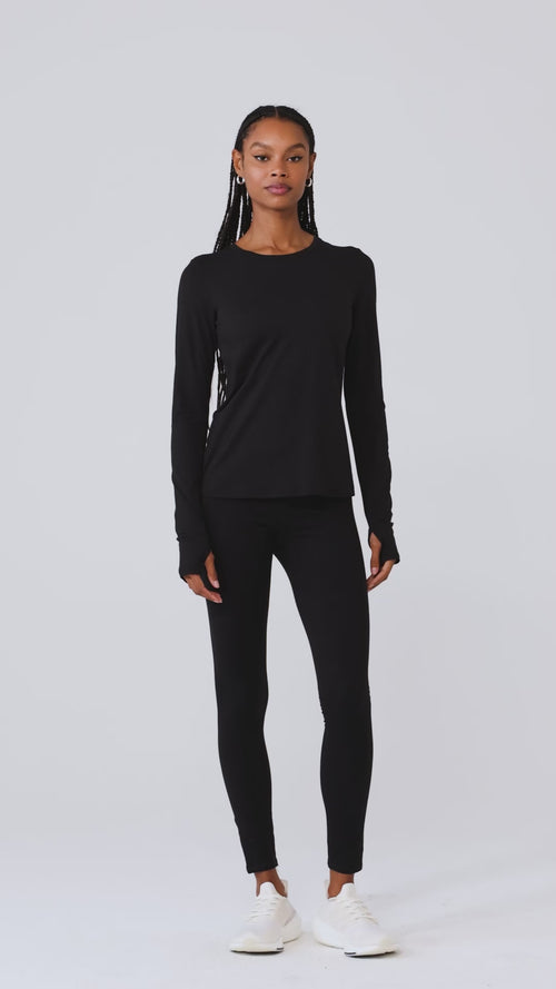 Alosoft Finesse Long Sleeve - White