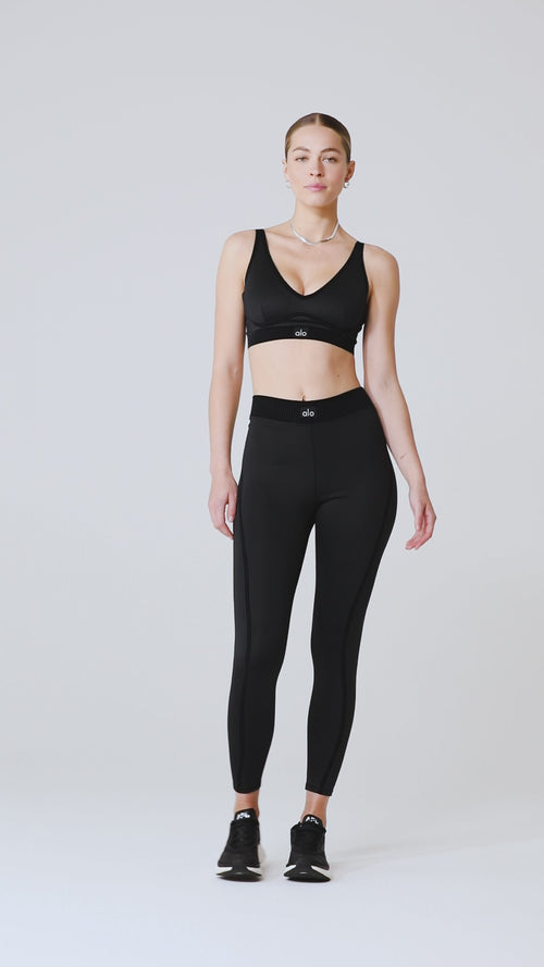 Airlift High-Waist 7/8 Line Up Legging - Eclipse Blue