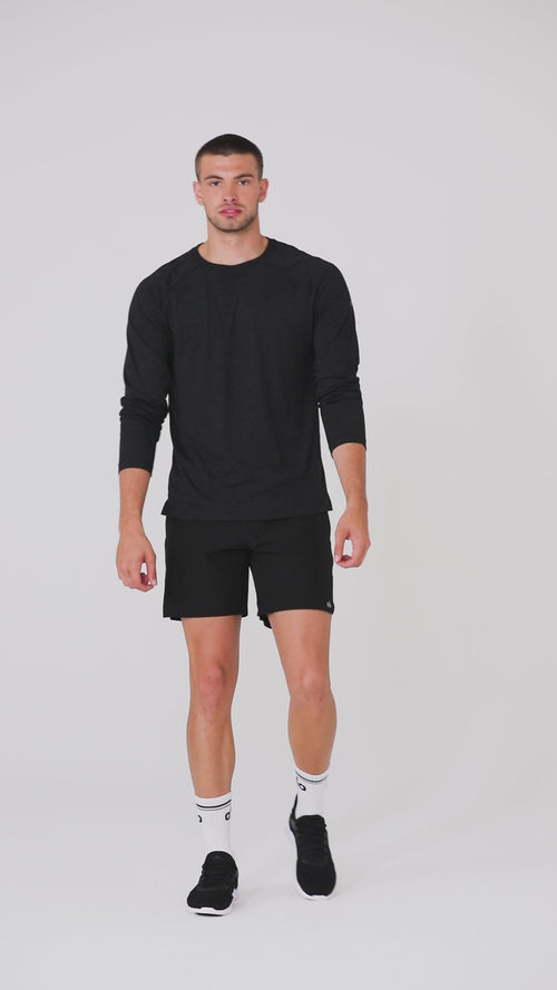 Triumph Long Sleeve Tee - Black