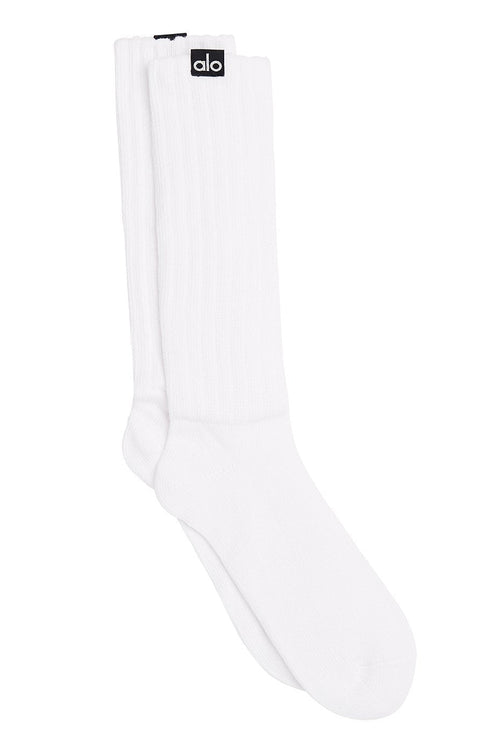 Scrunch Sock - White – Alo Yoga Mexico