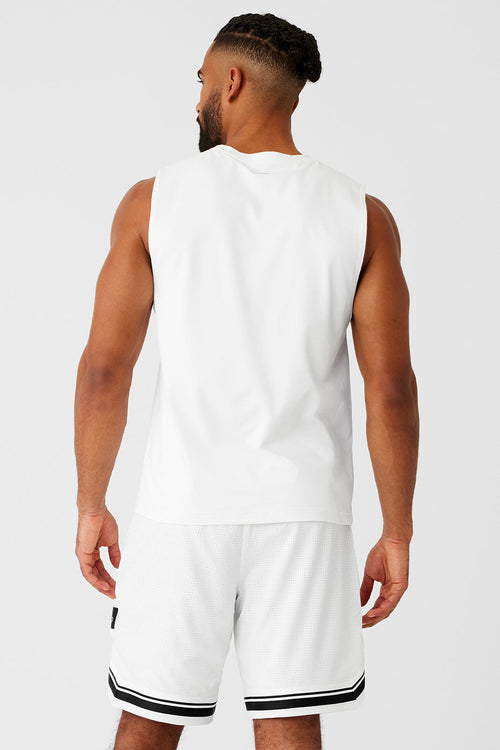 Conquer Muscle Tank - White
