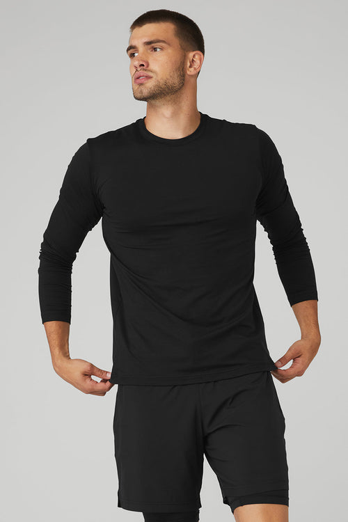 Conquer Reform Crewneck Long Sleeve - Black