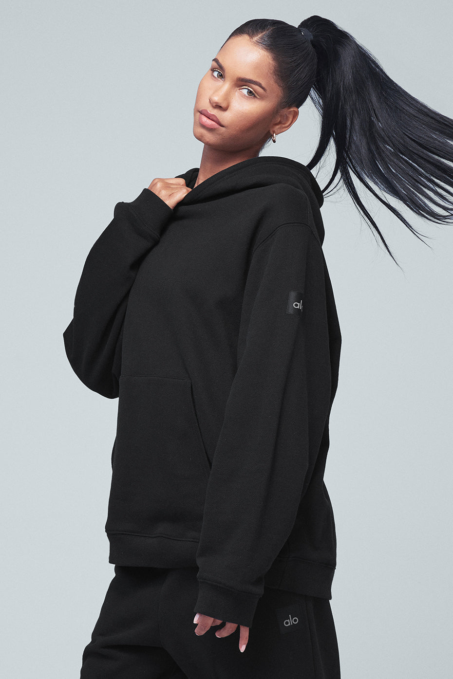 Renown Heavy Weight Hoodie - Black – Alo Yoga Mexico