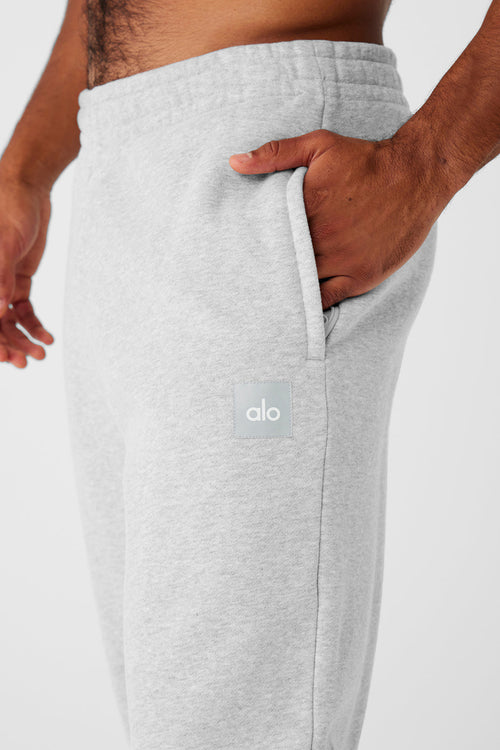 Cuffed Renown Heavy Weight Sweatpant - Athletic Heather Grey
